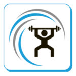 TWMRK Logo with an icon of a person weight lifting